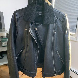 Forever 21 Faux Leather Jacket Small